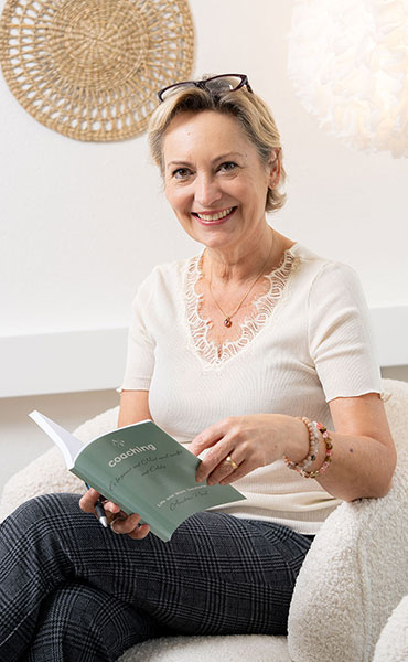 Andrea Paul mit ihrem Hund